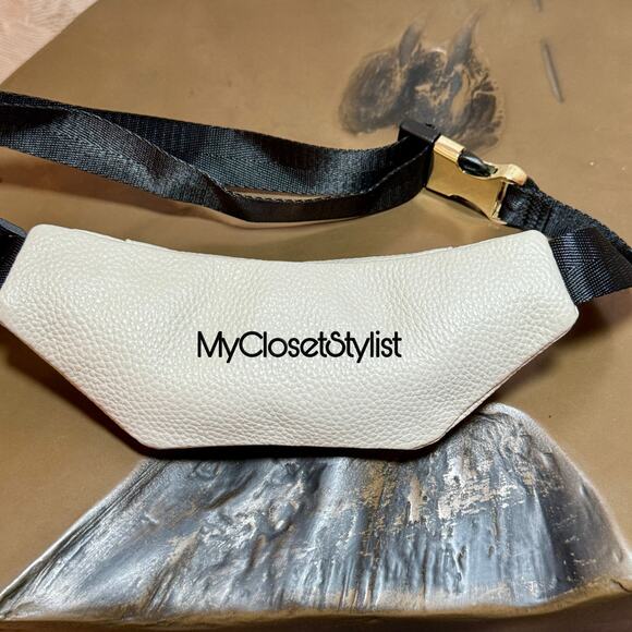 BANDOLIER Leather Fannie Pack Gold Buckle NEW RARE! Belt Bag Adjustable Strap - Picture 8 of 9